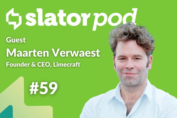 SlatorPod 600x400 Newsletter Guest 59 - Limecraft首席执行官Maarten Verwaest关于人工智能的字幕和视听翻译